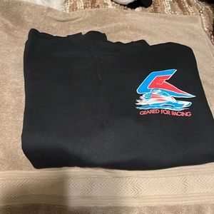 Casale Engineering vintage black sweatshirt XXL mens new unworn vibrant colors